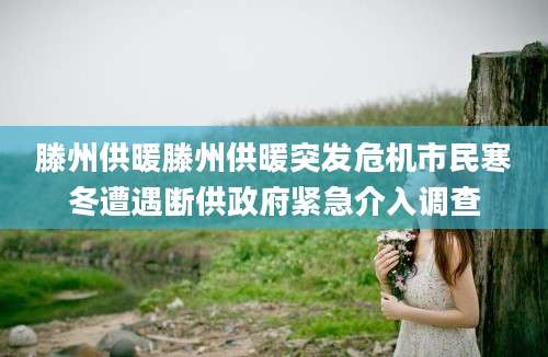滕州供暖滕州供暖突发危机市民寒冬遭遇断供政府紧急介入调查