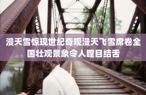 漫天雪惊现世纪奇观漫天飞雪席卷全国壮观景象令人瞠目结舌