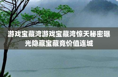 游戏宝藏湾游戏宝藏湾惊天秘密曝光隐藏宝藏竟价值连城