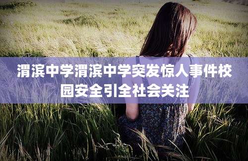 渭滨中学渭滨中学突发惊人事件校园安全引全社会关注