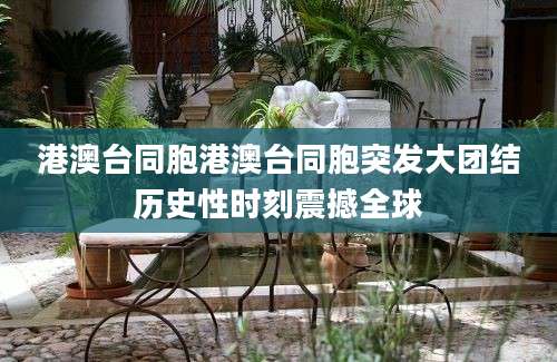 港澳台同胞港澳台同胞突发大团结历史性时刻震撼全球