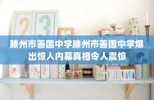 滕州市善国中学滕州市善国中学爆出惊人内幕真相令人震惊