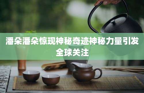 潘朵潘朵惊现神秘奇迹神秘力量引发全球关注