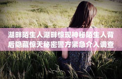 湖畔陌生人湖畔惊现神秘陌生人背后隐藏惊天秘密警方紧急介入调查